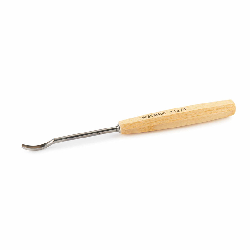 Spoon Gouge - Types:Full Size - Sweep:Number 11 - Size:4 mm